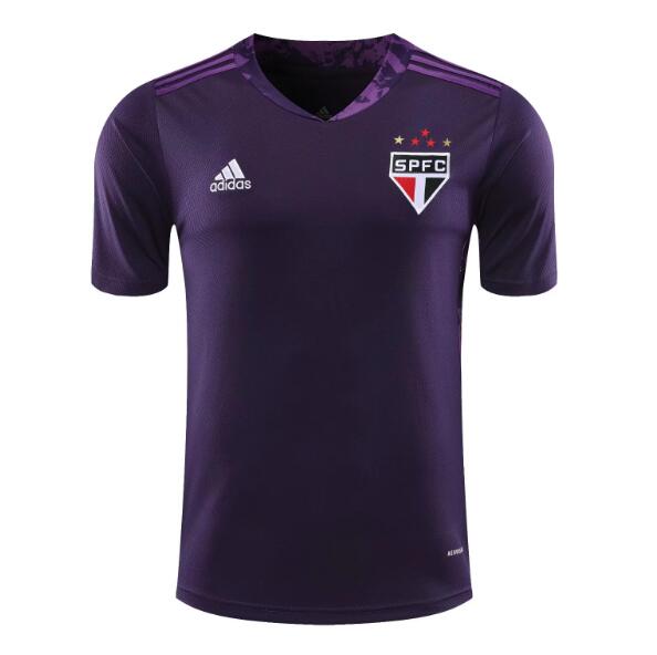 Sao Paulo Purple Goalkeeper Soccer Jersey Shirt 2020/21